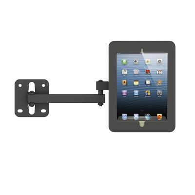 China Business Gift Wall Mounted Flip Up Tablet Holder With Anti Theft Lock For iPad for sale