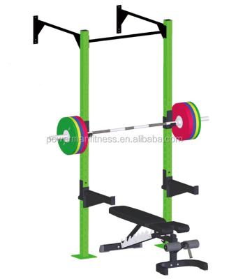 China Steel Crossfit Rig Squat Pull Up Power Wall Mounted Rack for sale