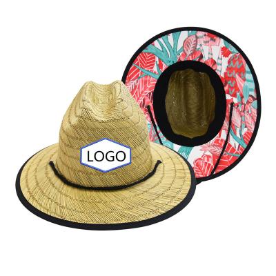 China Custom Logo Design Character JAKIJAYI Bottom Kids Beach Hats Wholesale Natural Kid Grass Baby Summer Kids Beach Hat For Boys for sale