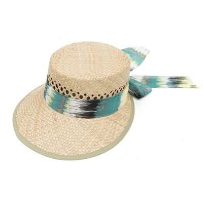 China 2022 Women's Summer UV Protection Women Summer Hats Straw Hat Big Wide Brim Beach Personal Cheap Foldable Block Sun Hat for sale