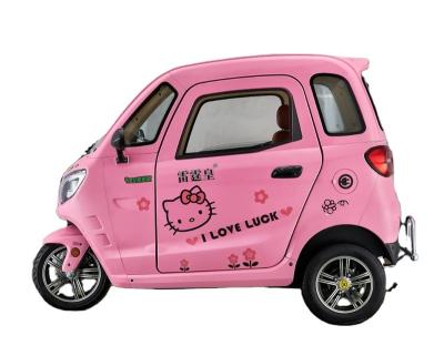 China Leather 3 Wheel Long Range Factory Direct Sale Mini Electric Car With 2 Seats for sale