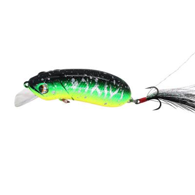 China Lure Minoan Durable Soft Bionic Fishing Freshwater Fishing Lures Special Bait For Small Cockroach Fish for sale