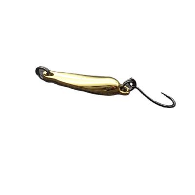 China Durable Fishing Lures Spoon Metal Lure Sequins Fishing Lures With Single Hooks for sale