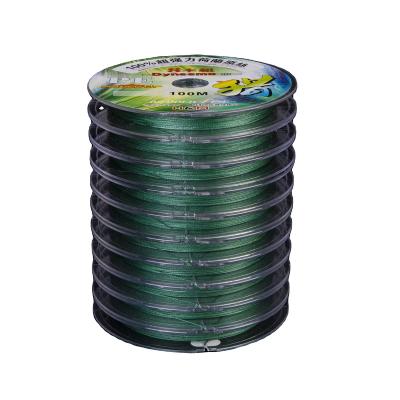 China 8 wire high strength custom PE braided fishing line Multicolor yarn imported fishing lines for sale