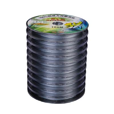 China 2022 Hot Selling Multicolor Fishing Lines High Strength 8 Strands PE Fishing Line For Outdoor for sale