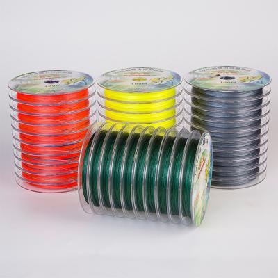 China high strength 8 braided fishing line pe 8 strands 100m 300m 500m 1000m big set braid fishing line strong fishing line for sale