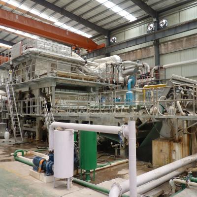 China Fire Resistance Low Cost Recycling Paper Machine Producing Tissue Paper / Napkin Paper Making Machine for sale