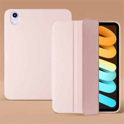 China For New 2021 Custom Business Tablet Case Low MOQ Logo Smart Leather Case For iPad Mini 5th 6th Generation for sale