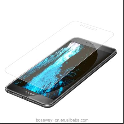 China Transarent Alta calidad 0.3mm templo 9H pantalla de Para protector el crystal for Huawei Honor 8 for sale