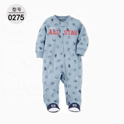 China Hot Selling 100% Cotton Lovely Newborn Baby Clothes 100% Cotton Baby Rompers Infants Baby Sleepsuit Rompers for sale