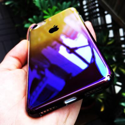 China 2018 Gradient Color Hotsale Plastic Gradient Color Phone Case For Iphone 7/8 for sale