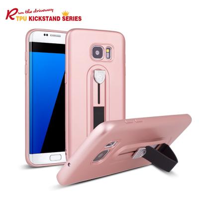 China Kickstand Kickstand TPU Smartphone Case For Samsung S7 Edge for sale