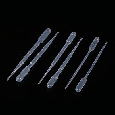 China New Style 3ml PP Disposable Transfer Pipette Single Ball Pipette For Lab for sale