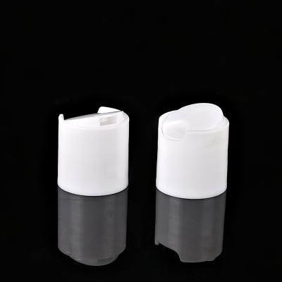 China Non Spill 24/410 Plastic White Color Disc Cap Top Cap With Good Quality for sale