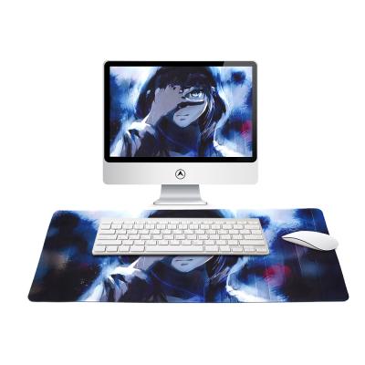 China Non Slip New Design High Quality Natural Rubber Base Custom Logo Printing Keyboard Playmat / Gaming Mouse Pads for sale