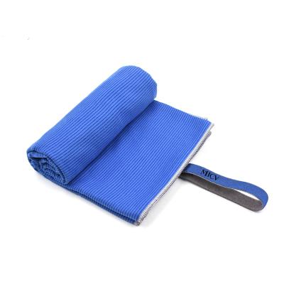 China Sport Viable Dry Fit Towel Portable Sports Towel Microfiber With Mesh Bag Gym Quick Dry Towel for sale