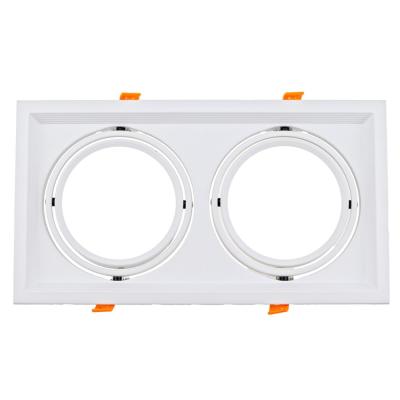 China Desk Black White AR111 Led Frame AR111 Recessed Lighting Fixtures For Spot Light AR111 Bulbs for sale