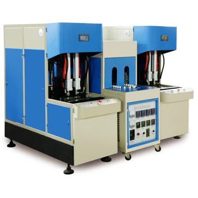 China 220/380V440v /3PH/50HZ 2 Hohlraum Halbautomatische PET-Plastikflaschenflaschenblasmaschine zu verkaufen