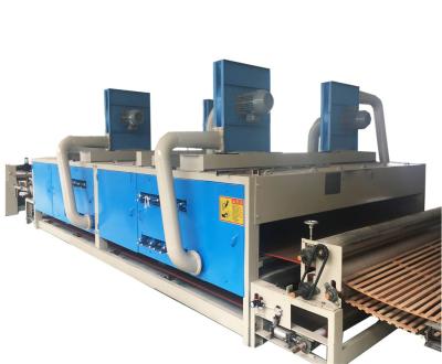 China Factory Dryer Oven With Electric Hot Wind Recycle And Wadding Production Line Double Belt Room for sale