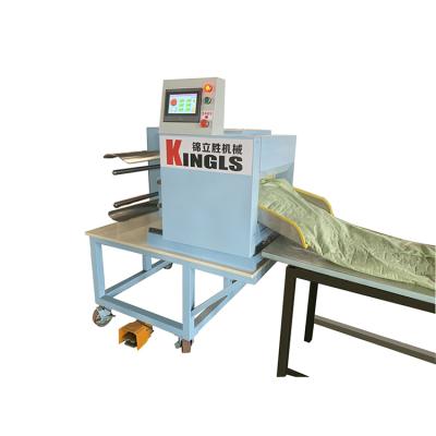 China Quilt For Quilt Covering Bags Factory Price Automatic Quilt Machine Quilt Roll Machine Rolling Packaging Machine for sale