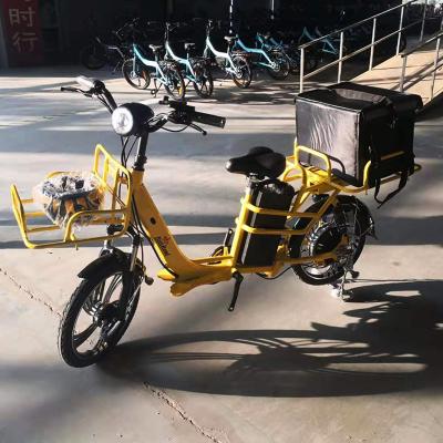 China Hot Selling Carbon Steel Green City e Mtb e Food Two Wheel Delivery e Bike Takeaway for sale