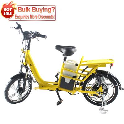 China Cheap Chinese carbon steel fast food laundry cash on electric food delivery delivery ebike for sale