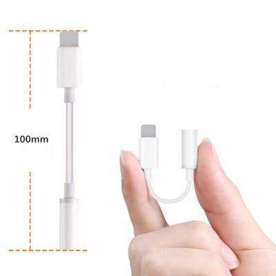 China COMPUTER for lightning to AUX cable. USB Adapter 3.5mm Earphone Jack Converter Apdater For iPhone for sale