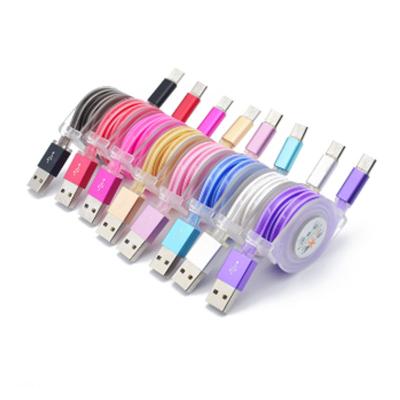 China Adjustable Cable Type C Cable for Data Sync and Charging Power USB Charger Mobile Phone Type C Cable USB Data Charging Cable for Android Phone for sale