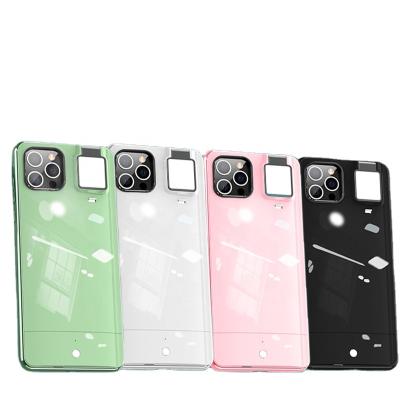 China New Design Anti-fall Sublimation Square Light Cover Fashionable Phone Case For iPhone 11 Pro Max for sale