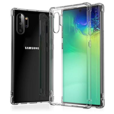 China New Anti-drop Products For Galaxy Note 10 Plus Flexible Soft TPU Anti-scratch Case for sale