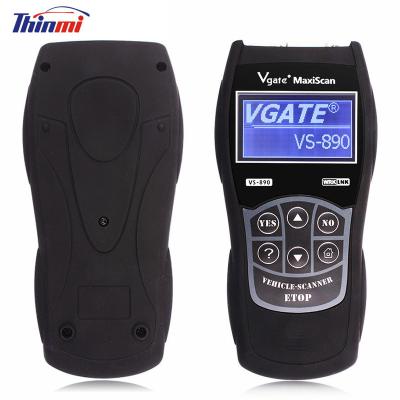 China All New Vgate VS890 OBD OBDII Protocol Vehicle Scanner OBD2 Engine Fault Code Reader Car Diagnostic Scanner VS-890 VS-890 for sale