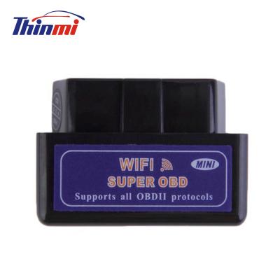 China All Newest Super OBDII Protocol OBD2 WIFI Mini Car ELM327 Auto Vehicle Diagnostic Scanner Tool for sale