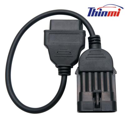 China All BMW with 20 Pin OBDII Diagnostic Connector 16 Pin Male to Female Extension Funicular Supplement Cord Diagnostic Adapter for Opel for sale