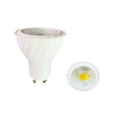 China Industrial CRI>90 5W GU10 led plastic and aluminum spot light for sale