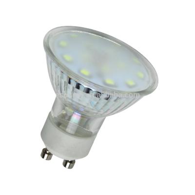 China 220&12V 3.5W CRI>90 GU10 LED Industrial Glass Spot Light SMD2835 for sale