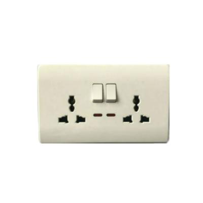 China Dubai Electrical & UK Market Wall Switch & Socket 13a Switched Socket Switch for sale