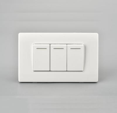 China wholesale factory thailand standard wall switch and socket switch for sale