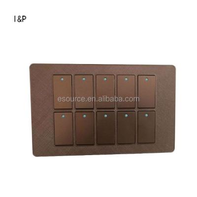 China 10 gang switch socket for sale