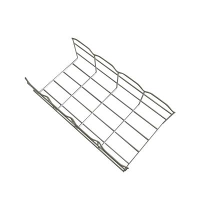 China Economical Steel Wire Mesh Cable Tray Basket Cable Tray For Cable Management for sale