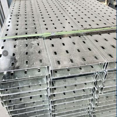 China Outdoor Steel Hot Dipped Galvanized Steel Electrical Perforated Cable Tray Price for sale