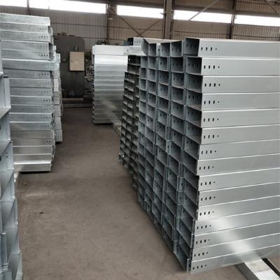 China Steel Cable Tray Cable Tray Fluctuating Perforated Cable Ladder Price Types for sale