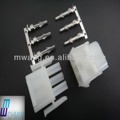 China 3 Pin Automotive Electrical Wire Male Female Connector for sale