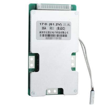 China Voltage Balance Bisida Li-ion Battery BMS 15S 54V 10A/15A/20A/25A/30A/35A Protection Board Charger PCB/PCBA/PCM For E-Bike Battery Pack for sale