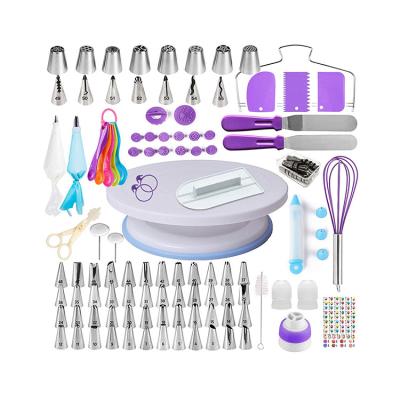 China Wholesale Cake Turntable 137 Piece Baking Tool Kit Decorating Mouth Tool RR-BT32 for sale