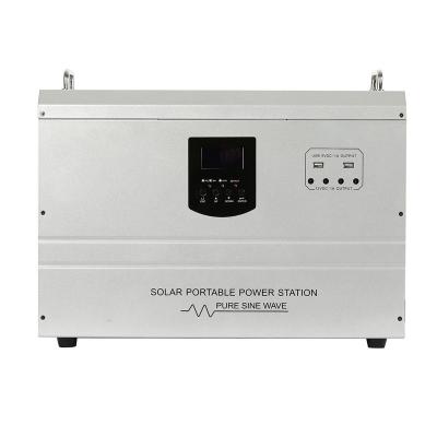 China Type C Manufacturer Power Bank 500W 220V Solar Generator Emergency Portable Power Station for sale