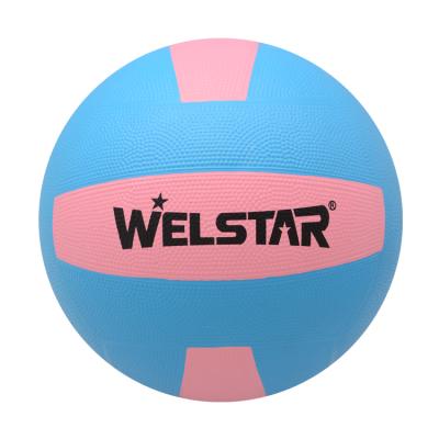 China Indoor Game / Outdoors Toy Cheap Price Custom Colored Rubber Netball Volleyball Ball for sale