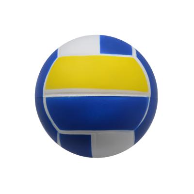 China Soft Toy Certificated Pu Soft Stress Volleyball Antistress Ball For Kids Foam Ball 8