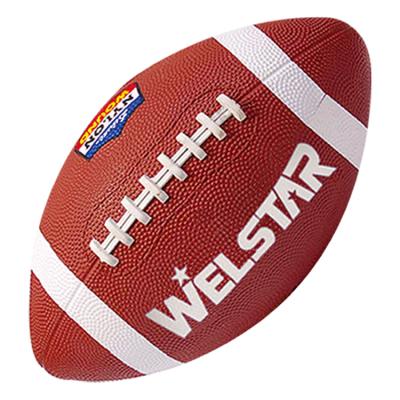 China Factory Price Promotional Nature Rubber Custom Printing American Football Training For Adult for sale