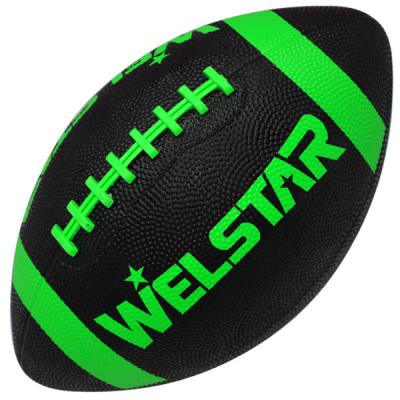 China Official Size 9 Rubber Custom American Football Training Ball for sale