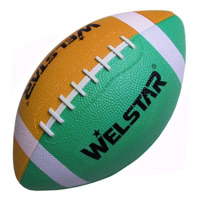 China Hot Selling Colorful Rubber American Football Training Custom Printing Good Quality For Promotion for sale